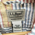 エルエルビーン L.L.Bean SLIGHTLY FITTED マルチボーダー リネン L/S シャツ メンズ import:M