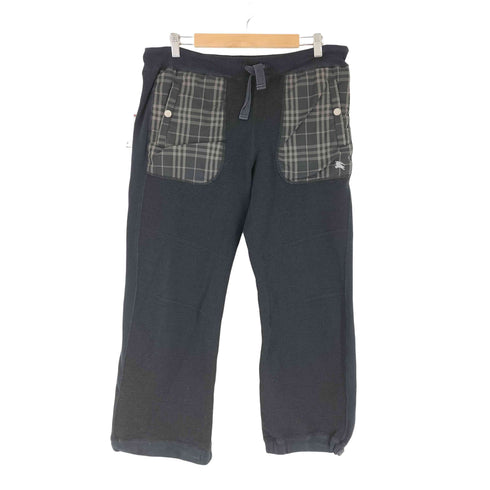 バーバリーブルーレーベル BURBERRY BLUE LABEL チェックポケット スウェットパンツ レディース JPN:M