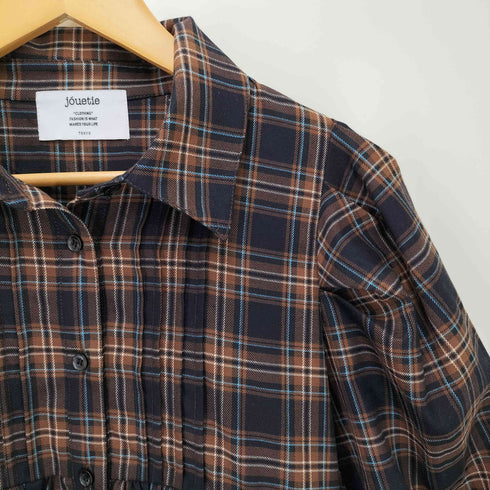 ジュエティ jouetie 24AW シャツカラーバルーンミニワンピース レディース JPN:M