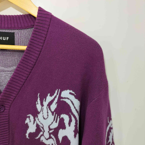 ハフ HUF Twin Dragon Cardigan メンズ M