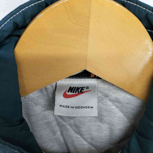 ナイキ NIKE 90~00S 刺繍タグ ナイロンジップブルゾン レディース L