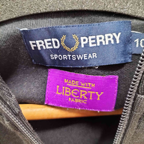 フレッドペリー FRED PERRY プリントデザイントラックジャケット レディース US:10