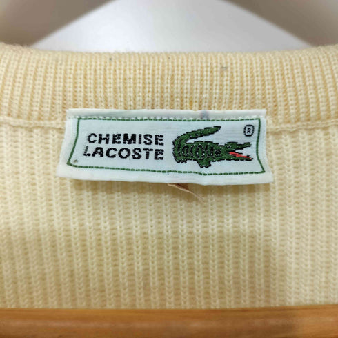 シュミーズラコステ CHEMISE LACOSTE 80-90s ロゴ刺繍 クルーネックニット メンズ 4