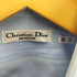 クリスチャンディオール Christian Dior MONSIEUR 襟芯 CD ロゴ 同色刺繍 L/S ドレスシャツ メンズ