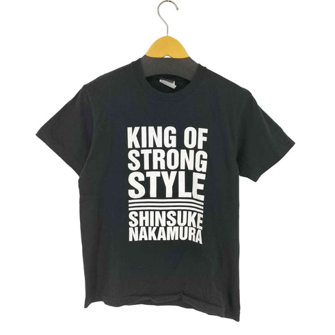 king of strong style プリントクルーネックTシャツ メンズ JPN:M