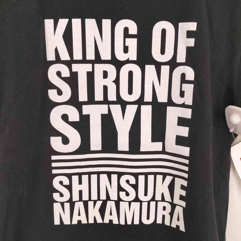 king of strong style プリントクルーネックTシャツ メンズ JPN:M