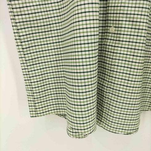 エルエルビーン L.L.Bean WRINKLE RESISTANT チェック ボタンダウンシャツ メンズ 17 1/2 REG