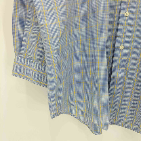 ラルフローレン RALPH LAUREN 80-90s YARMOUTH ポニー刺繍 チェック柄 ロングスリーブシャツ メンズ 17