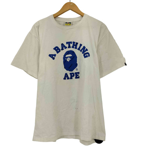 アベイシングエイプ A BATHING APE 24AW HEXAGRAM COLLEGE TEE メンズ JPN:XL