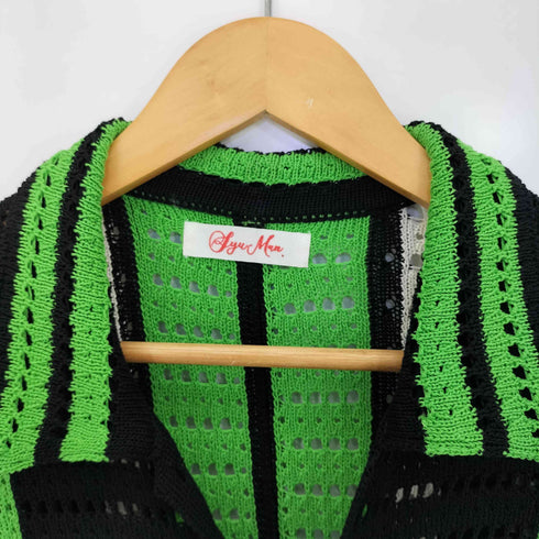 シュウ SYU. SYUMAN. 24SS Crochet Short Sleeve Shirt メンズ FREE