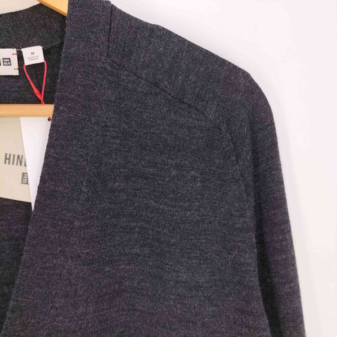 ユニクロ UNIQLO メリノオーバーサイズVネックカーディガン レディース JPN:M