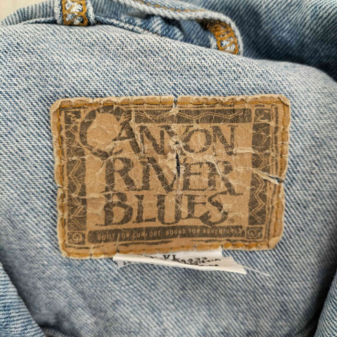 CANYON RIVER BLUES ビッグサイズデニムベスト メンズ XL