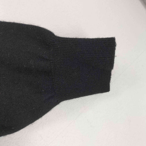 紋章ワッペンカシミヤニット PURE CASHMERE メンズ L