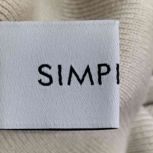 シンプリシテェ SIMPLICITE ソウバリ長袖ハイゲージニット レディース FREE