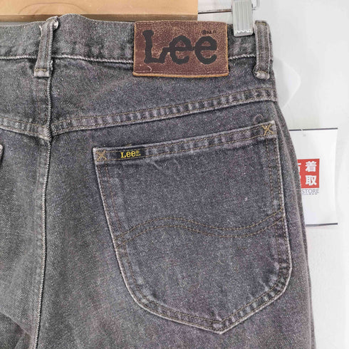 リー Lee 先染め ブラックデニムパンツ メンズ 30X31