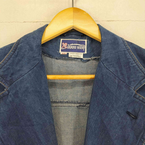 JEANS WEST デニムテーラードジャケット メンズ 42R