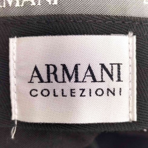 アルマーニコレツィオーニ ARMANI COLLEZIONI タック ワイドテーパード トラウザー メンズ 48/L