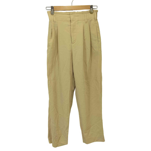 ビューティーアンドユースユナイテッドアローズ BEAUTY & YOUTH UNITED ARROWS 24SS カルゼ バックゴム テーパード パンツ 2 レディース JPN:S