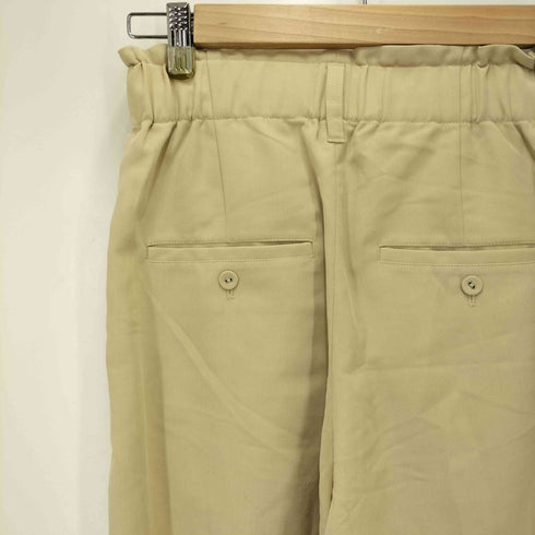 ビューティーアンドユースユナイテッドアローズ BEAUTY & YOUTH UNITED ARROWS 24SS カルゼ バックゴム テーパード パンツ 2 レディース JPN:S