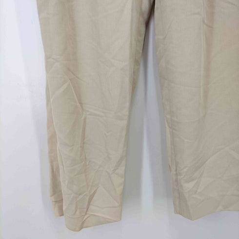 ビューティーアンドユースユナイテッドアローズ BEAUTY & YOUTH UNITED ARROWS 24SS カルゼ バックゴム テーパード パンツ 2 レディース JPN:S