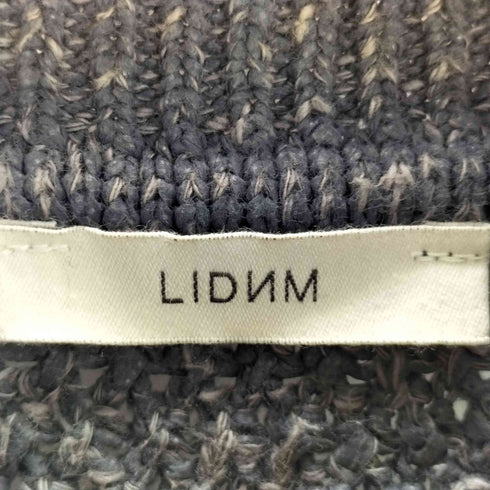 リドム LIDnM コットンモックネックニット メンズ JPN:M