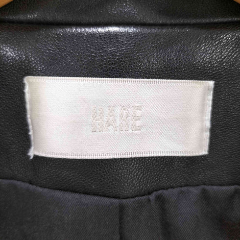 ハレ HARE ラム レザー ダブル ライダース ジャケット レディース JPN:M