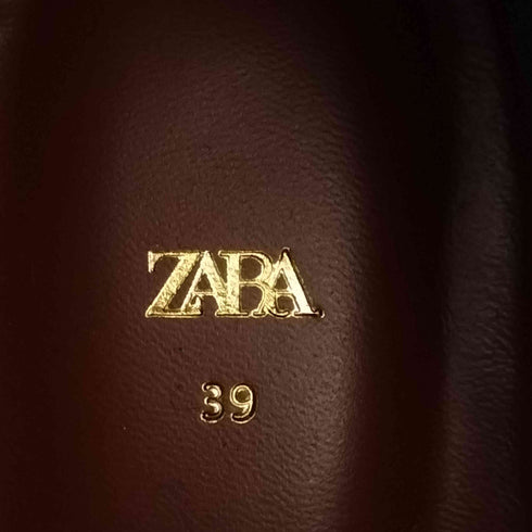 ザラ ZARA シャークソールサイドゴアブーツ メンズ EUR:39