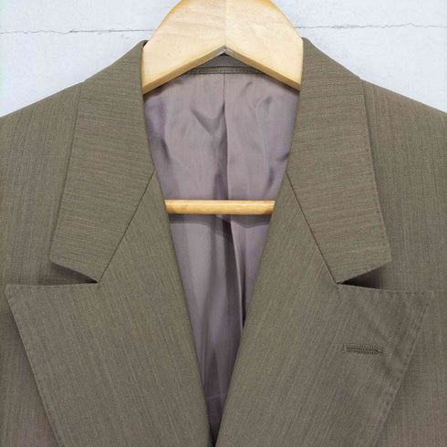 エルメネジルドゼニア Ermenegildo Zegna ウールギャバ テーラードジャケット メンズ