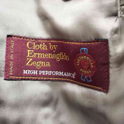 エルメネジルドゼニア Ermenegildo Zegna ウールギャバ テーラードジャケット メンズ