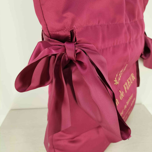 メゾンドフルール Maison de FLEUR ダブルリボン トートバッグ レディース