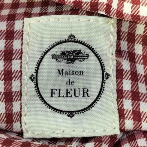 メゾンドフルール Maison de FLEUR ダブルリボン トートバッグ レディース