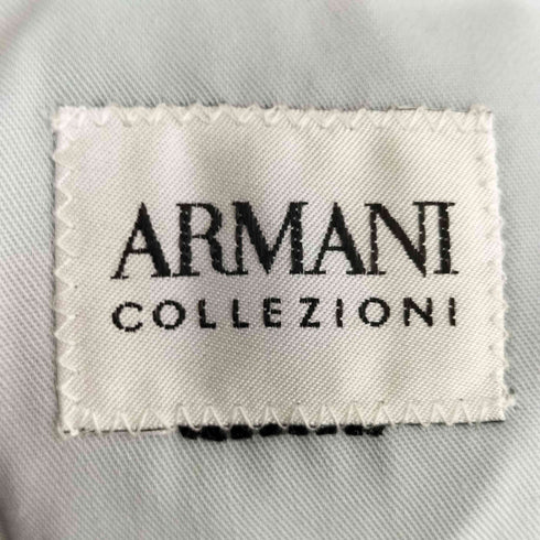 アルマーニコレツィオーニ ARMANI COLLEZIONI テンセルリネン サマースラックス ワイド メンズ
