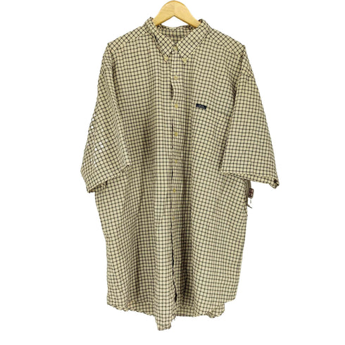 チャップスラルフローレン CHAPS RALPH LAUREN ビッグサイズ半袖チェックシャツ メンズ 3XLT