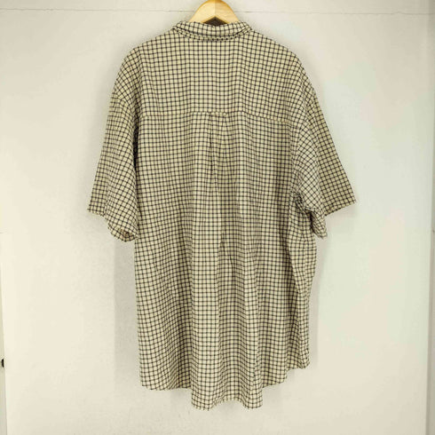 チャップスラルフローレン CHAPS RALPH LAUREN ビッグサイズ半袖チェックシャツ メンズ 3XLT
