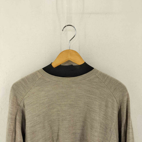 ヘッドポータープラス HEAD PORTER PLUS クルーネックウールニット メンズ
