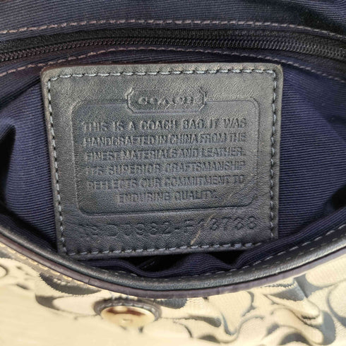 コーチ COACH シグネチャー キャンバス ショルダーバッグ レディース