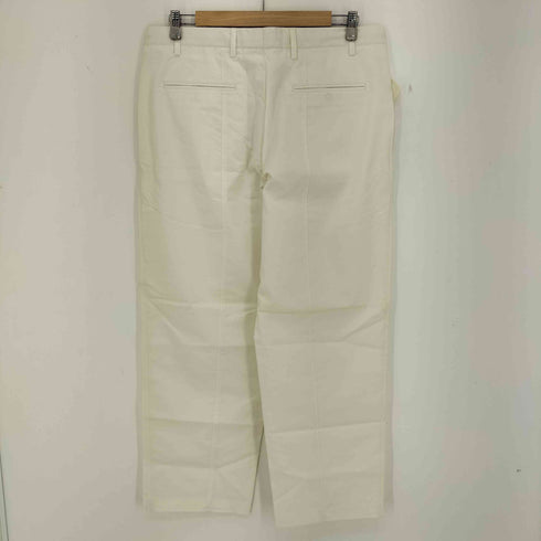 アルマーニコレツィオーニ ARMANI COLLEZIONI コットンポリ ワイドチノ メンズ