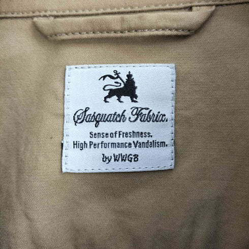 サスクワァッチファブリックス SASQUATCHfabrix. 18SS MAREBITO BIG DRESS SHIRT メンズ JPN:L