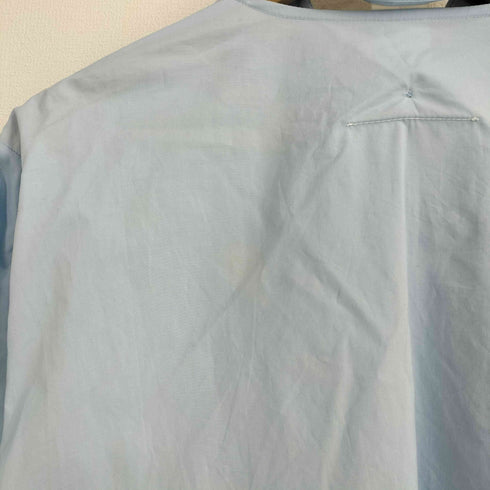 エムエムシックスメゾンマルジェラ MM6 Maison Margiela 21aw Detachable Collar Cropped Blouse バルーンスリーブ ポプリンシャツ レディース 40