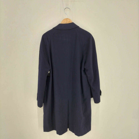 WOOLWXPO HENRY POOLE メルトン ステンカラーコート メンズ