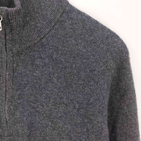 ユニクロ UNIQLO カシミヤハーフジップセーター メンズ JPN:M