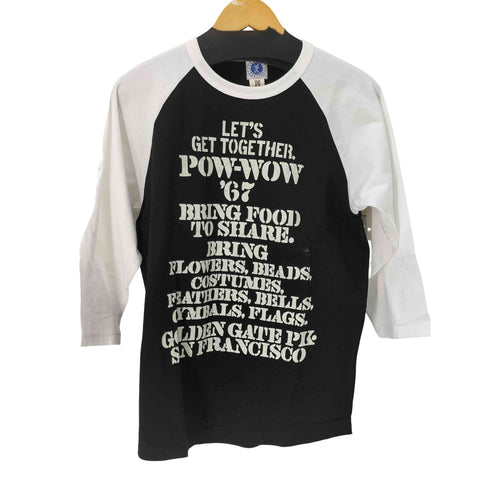 BO’S GLAD RAGS Raglan Sleeve Elbow Length Cotton Baseball Jersey メンズ M