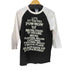 BO’S GLAD RAGS Raglan Sleeve Elbow Length Cotton Baseball Jersey メンズ M