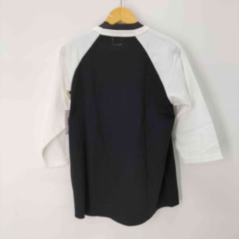 BO’S GLAD RAGS Raglan Sleeve Elbow Length Cotton Baseball Jersey メンズ M
