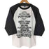 BO’S GLAD RAGS Raglan Sleeve Elbow Length Cotton Baseball Jersey メンズ M