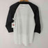 BO’S GLAD RAGS Raglan Sleeve Elbow Length Cotton Baseball Jersey メンズ M