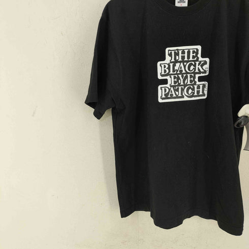 ザブラックアイパッチ THE BLACK EYE PATCH ロゴプリント クルーネックTシャツ メンズ M