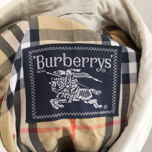 バーバリーズ BURBERRYS 裏地ノヴァチェックステンカラーコート メンズ 165