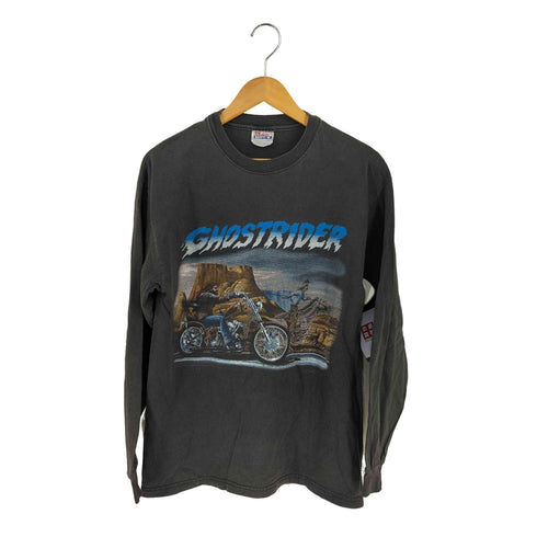 ヘインズ Hanes GHOSTRIDER L/S クルーネックTシャツ メンズ import:M