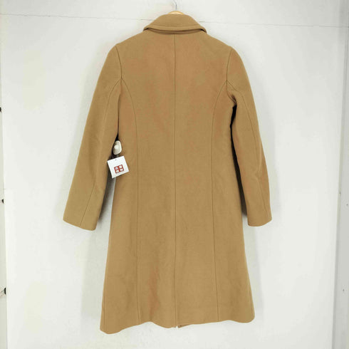 バーバリーブルーレーベル BURBERRY BLUE LABEL 裏地ノヴァチェックウールステンカラーコート レディース 38
